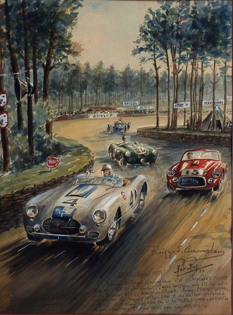 Le Mans Musée des 24 Heures Galerie Rob Roy - 24 Heures du Mans 1951