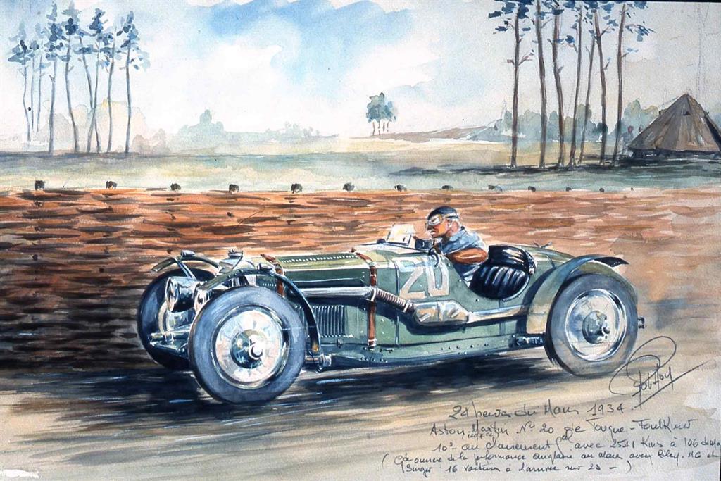 Le Mans Musée des 24 Heures Galerie Rob Roy - 24 heures du Mans 1934