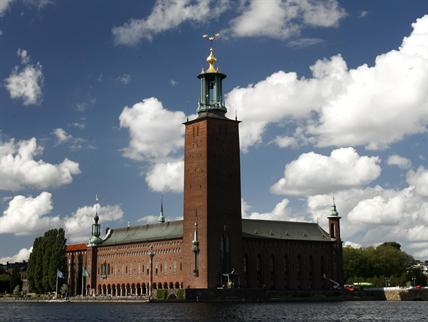 Stockholm Sweden Free Audio Guided Tour For Iphone And Android Stockholm City Hall Exterior And Garden Tour