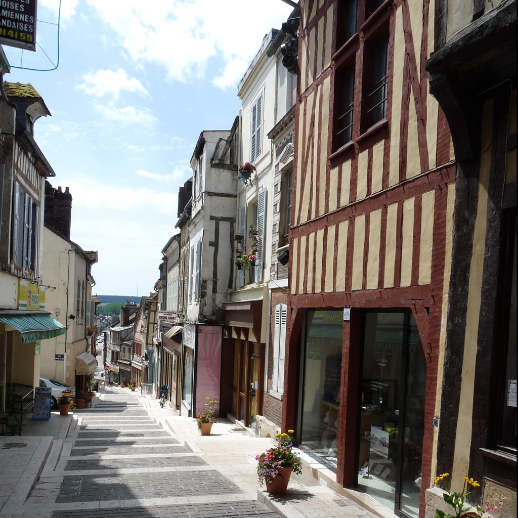 A Tour Of Joigny Starting Point At The Harbor Pedestrian